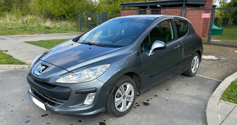 śląskie Peugeot 308 cena 9999 przebieg: 260000, rok produkcji 2008 z Poznań